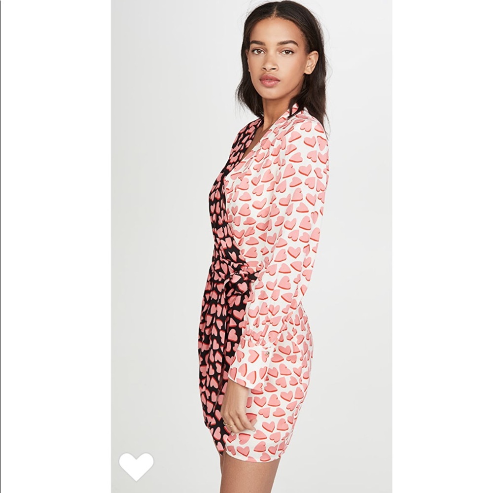 Rebecca Vallance Twin Hearts Wrap Dress - Picture 4 of 8